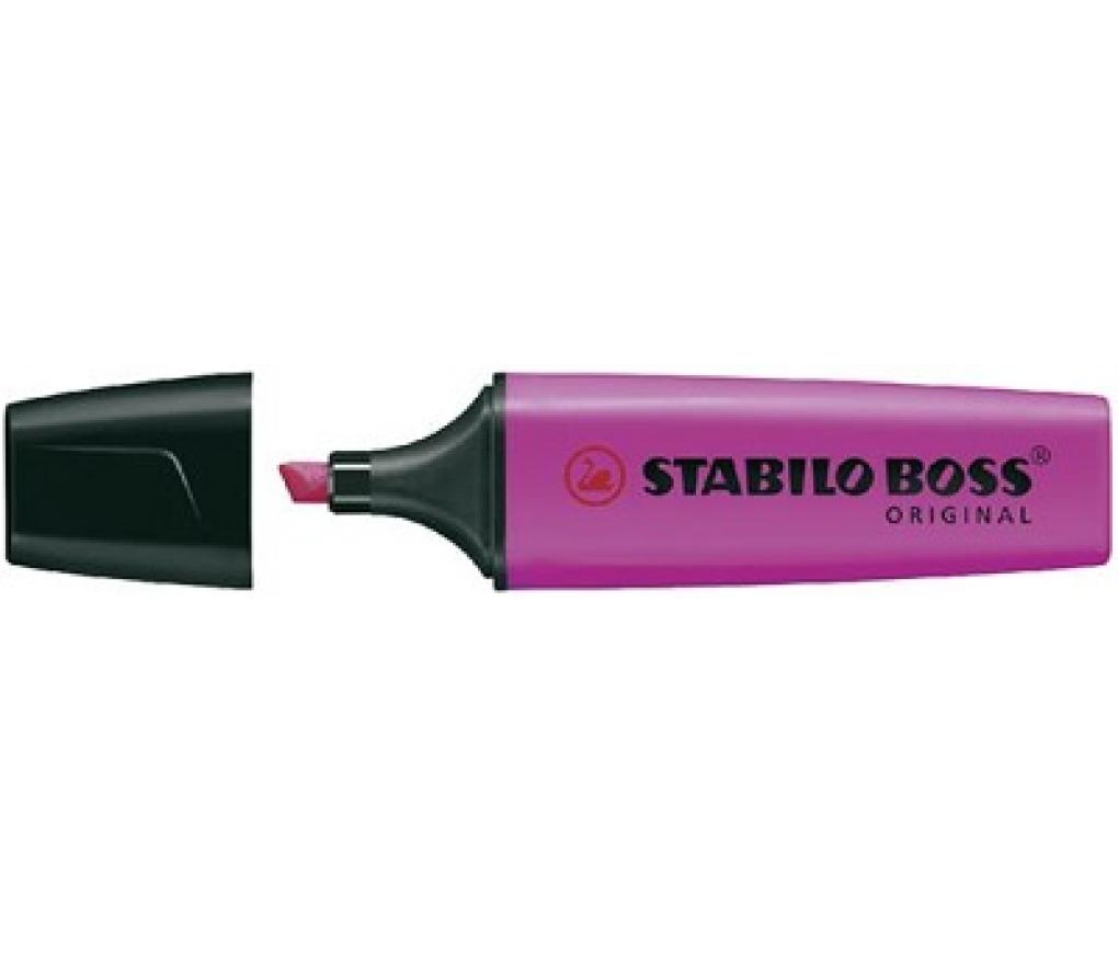 Fluostift Stabilo Boss 70/58 lila - Per stuk