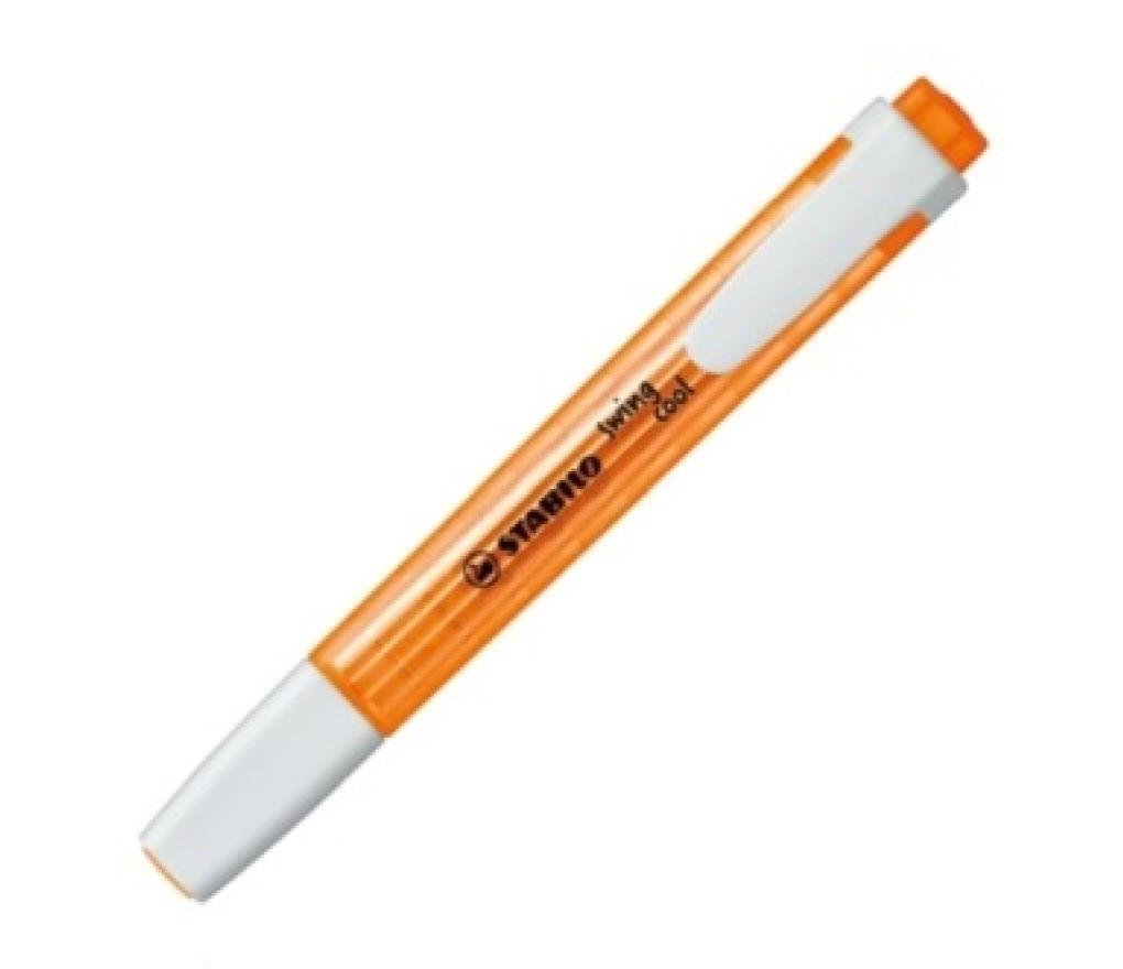 Fluostift Stabilo Swing cool oranje - Per stuk