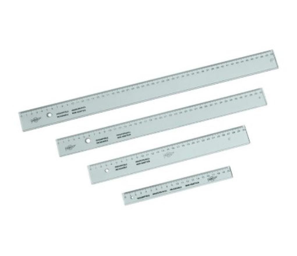 Lat 50 cm plastic neutraal - Per stuk