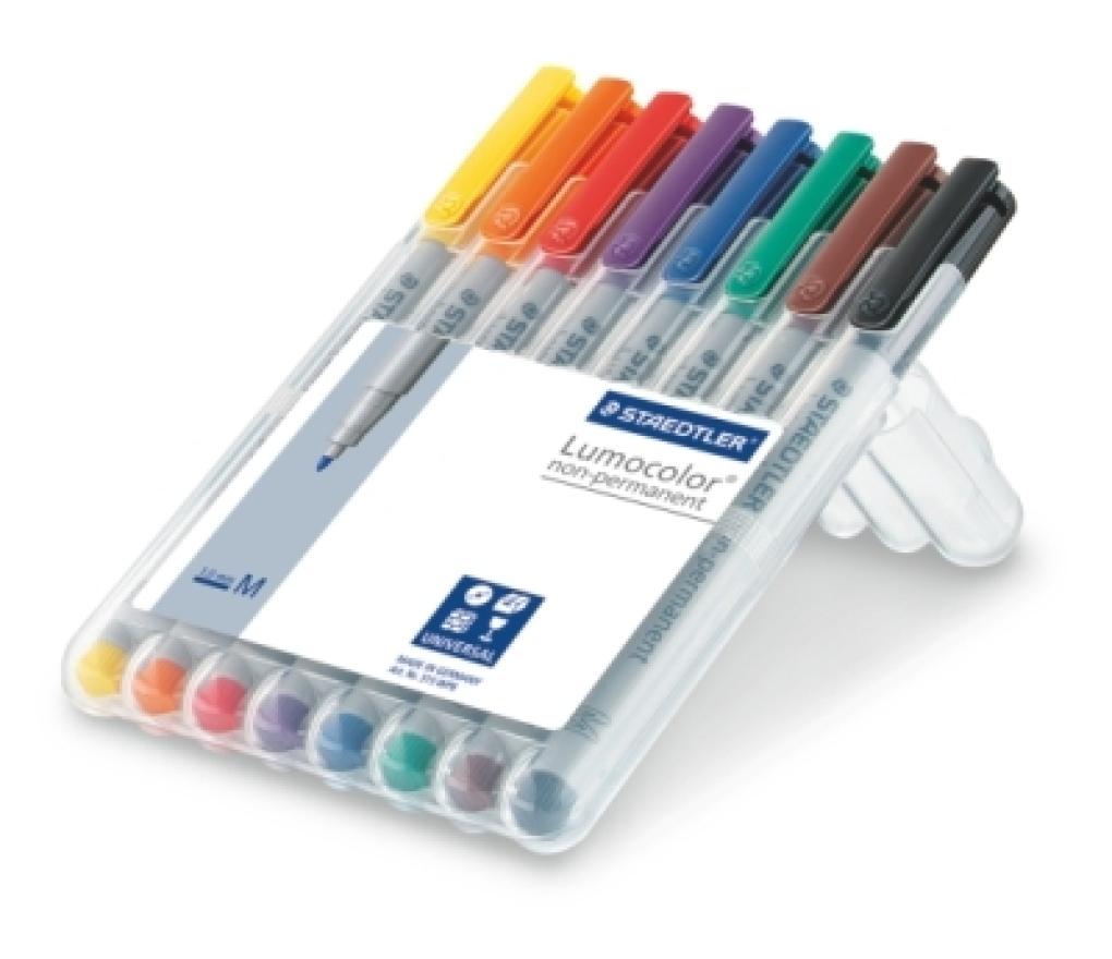 Lumocolor Staedtler non permanent medium 315wp8 box/8 - Per stuk