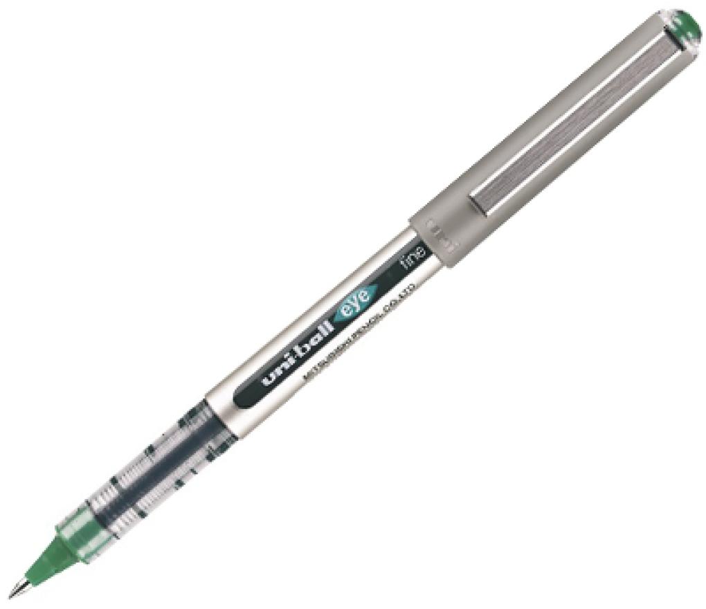 Roller Uniball EYE fine 0,7 mm groen - Per stuk