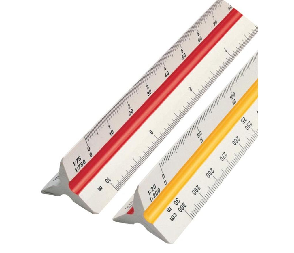Schaallat Rotring 802020 1:20 1:25 1:50 1:75 1:100 1:125 - Per stuk