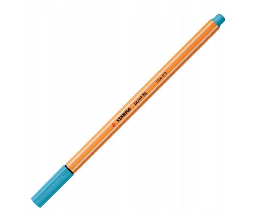 Viltstift Stabilopoint 88 azuurblauw - Per stuk