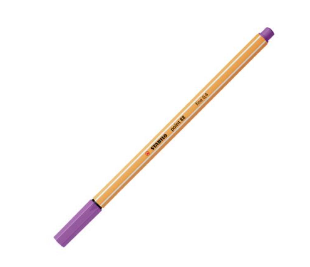 Viltstift Stabilopoint 88 violet - Per stuk
