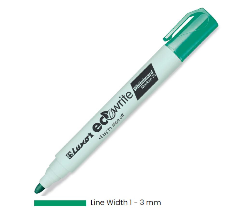 Whiteboardstift economy groen ronde punt - Per stuk