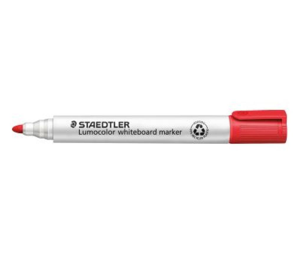 Whiteboardstift Staedtler 351 ronde punt rood - Per stuk