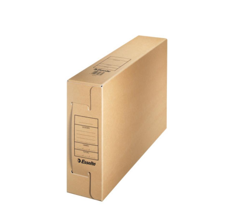 Archiefdoos Esselte Folio 35 x 23 x 8 cm neutraal - Per pak