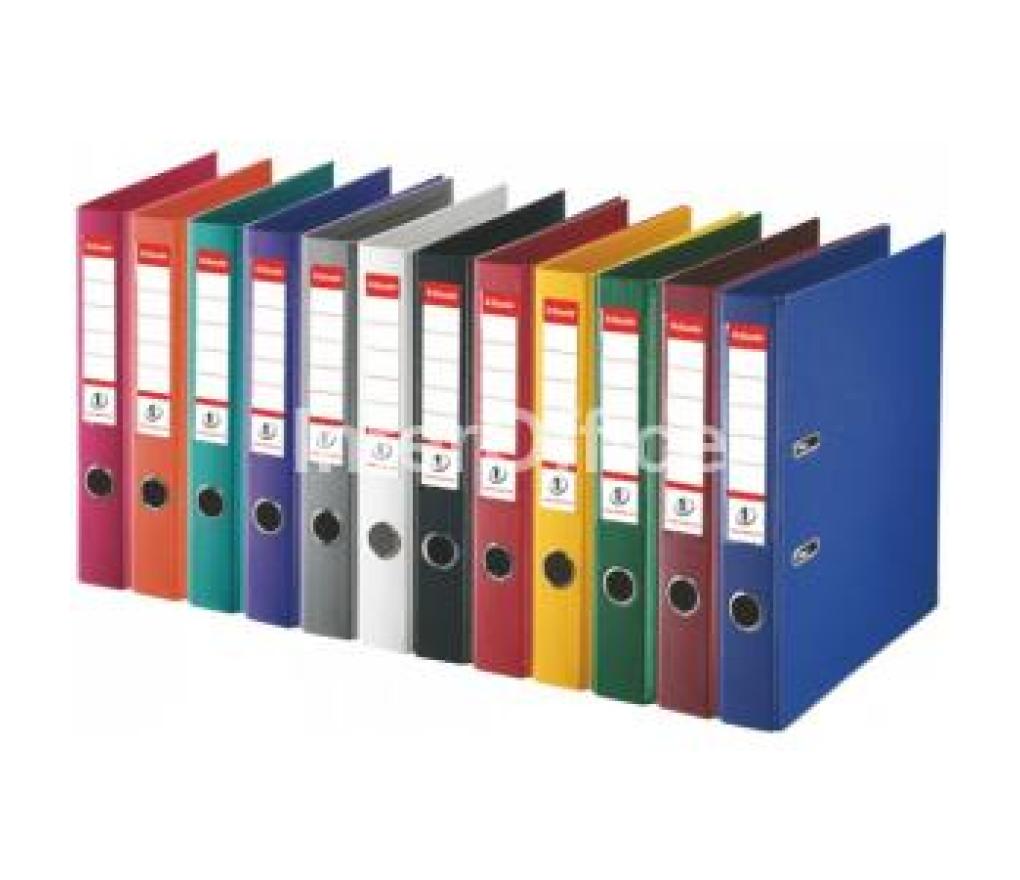 Klasseur A4 Esselte No.1 Power plastic 5 cm grijs - Per stuk