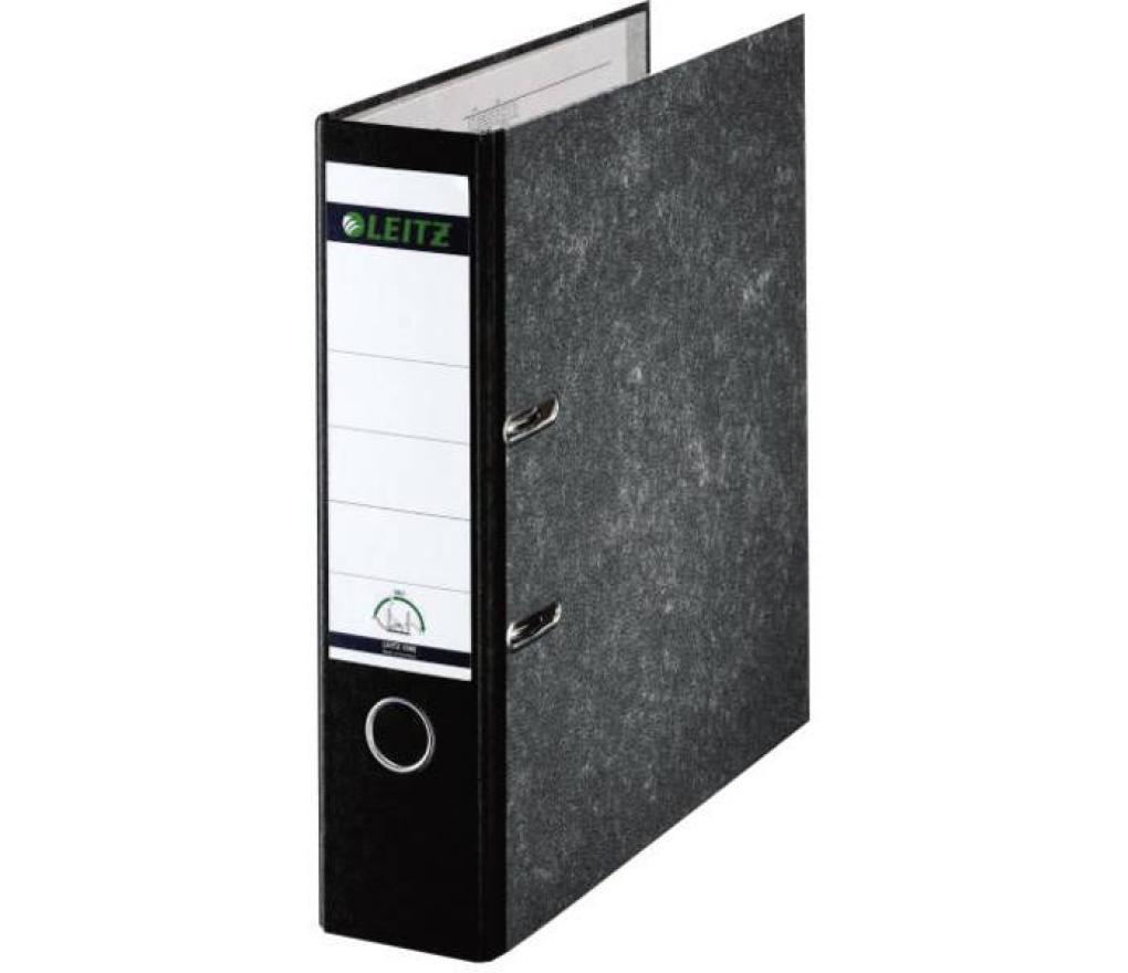 Klasseur A4 Leitz 1080 gewolkt 8 cm zwart - Per stuk