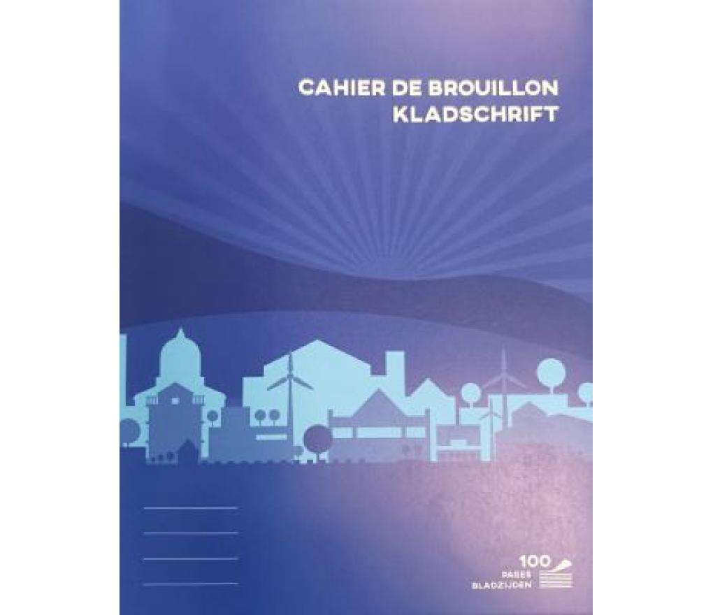 Kladschrift A5 165 x 210 mm houtvrij 48 blad gelijnd + marge - Per stuk