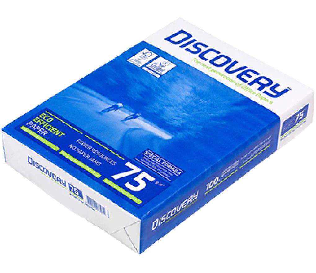Kopieerpapier A3 75 g Discovery extra wit riem/500 - riem