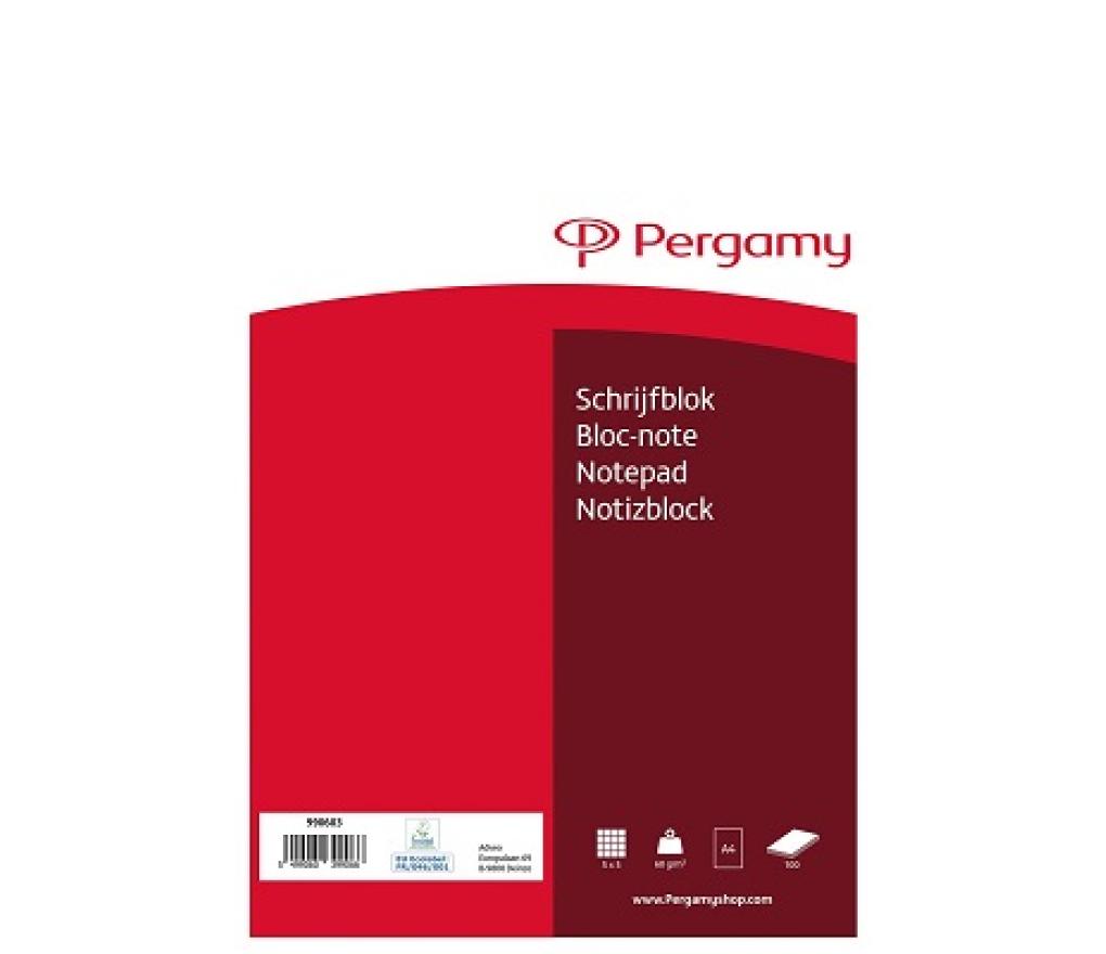 Notablok A4 210 x 297 mm geruit - Per stuk