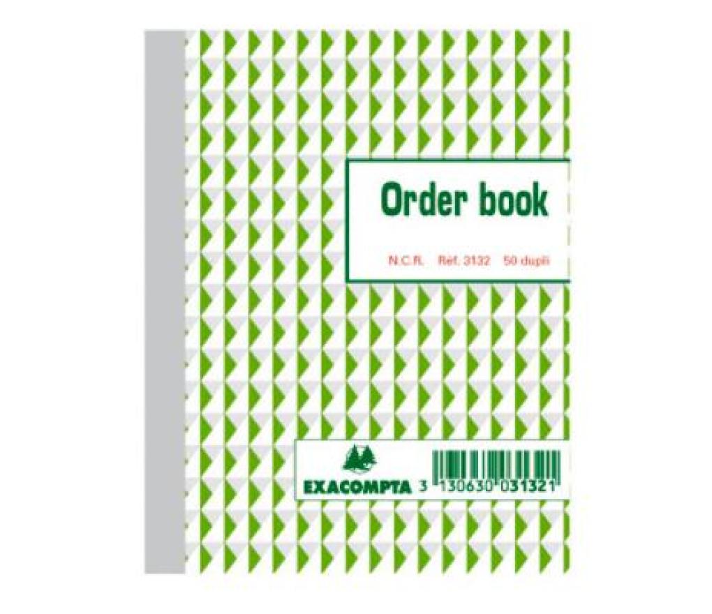 Orderbook Exacompta 105 x 135 mm duplo 2 x 50 vel NCR - Per stuk