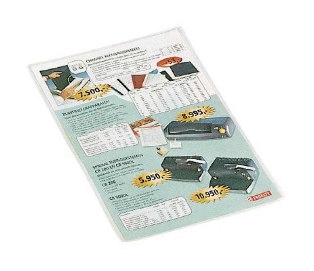 Etui in U-vorm plastic A4 210 x 297 mm doos/100 - Per pak