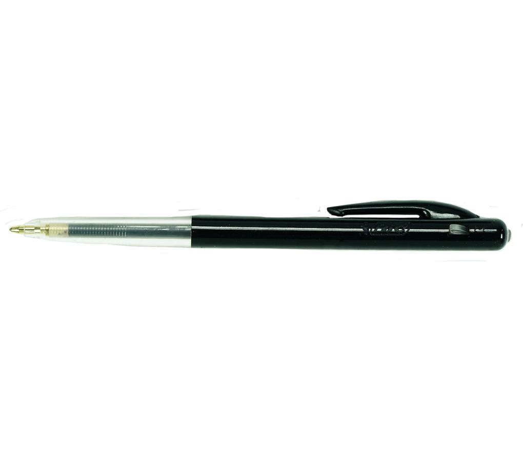 Kogelpen Bic M10 fijn zwart - Per stuk