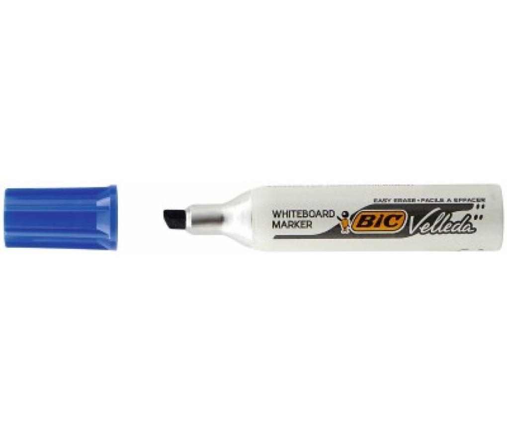 Whiteboardstift Bic Velleda 1781 blauw pak/12 - Per pak