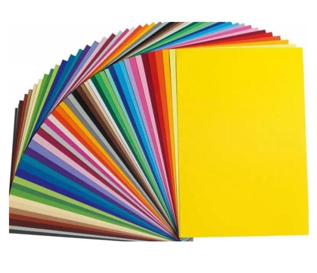 Tekenpapier 50 x 70 cm 130 g goud vel/10 - riem