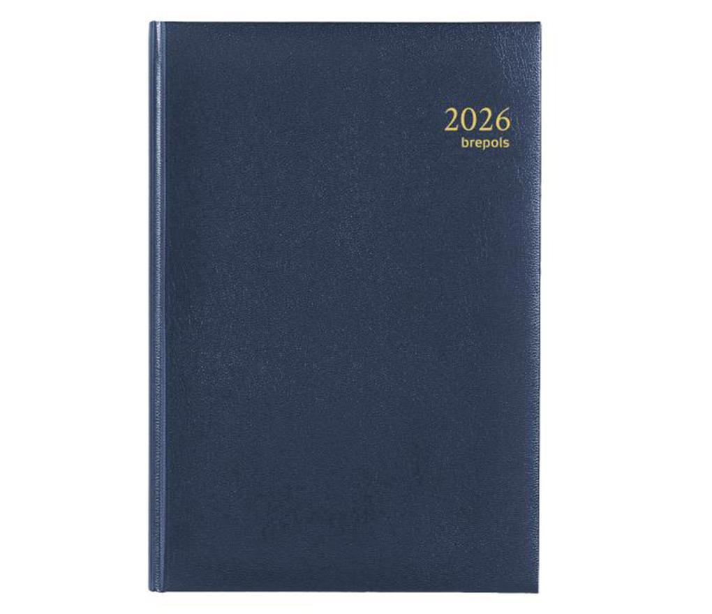 Agenda Minister [218] 148 x 210 mm 6T 1D/1P Lima blauw - Per stuk