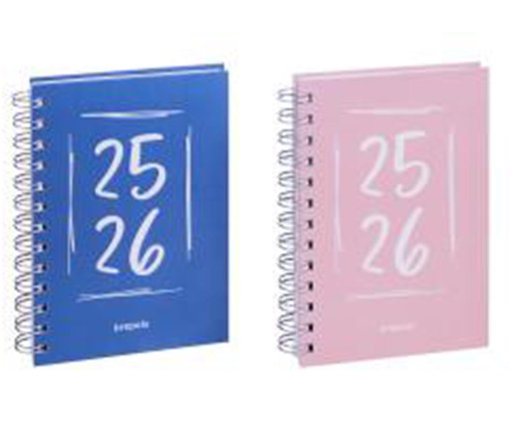 Agenda Back to school Doodle dash wire-o 1D/1P - Per stuk