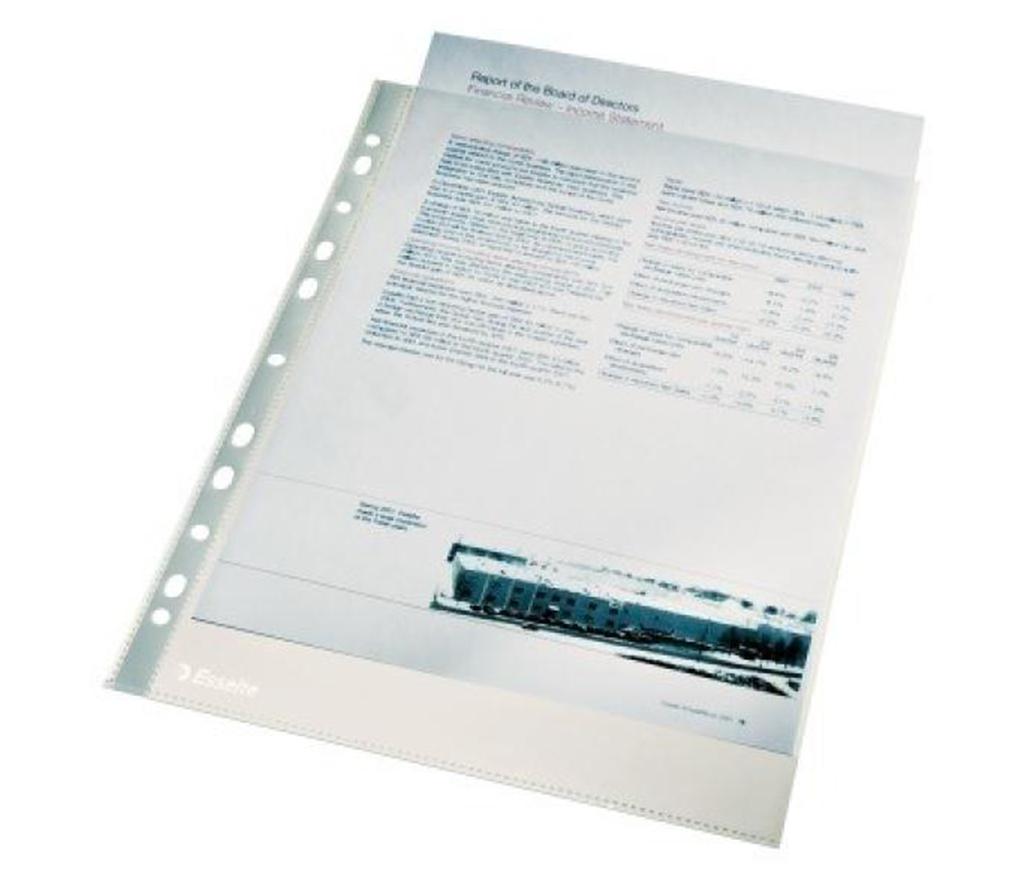 Pochetten A4 11 perforaties PPL 60 micron economy pak/100 - Per stuk