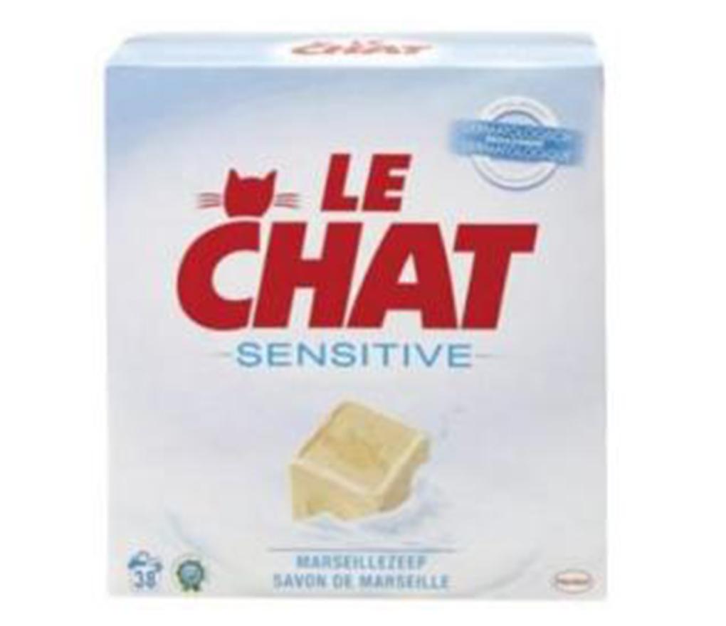 Waspoeder Le Chat sensitive 2,28 kg - (38d) - Per stuk