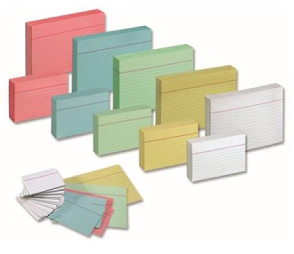 Steekkaart 100 x 150 mm wit blanco pak/100 - Per pak