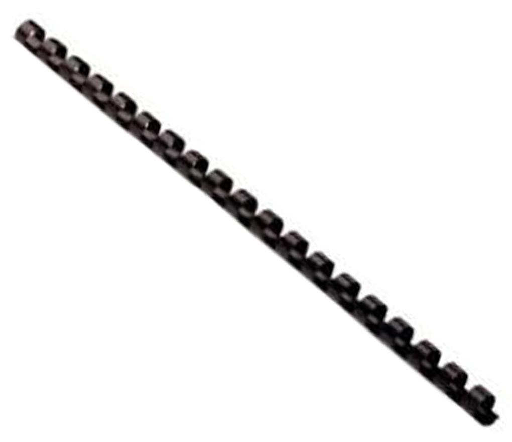 Reliures spirales 8 mm pour 45 feuilles noir boîte/100 - Par paquet