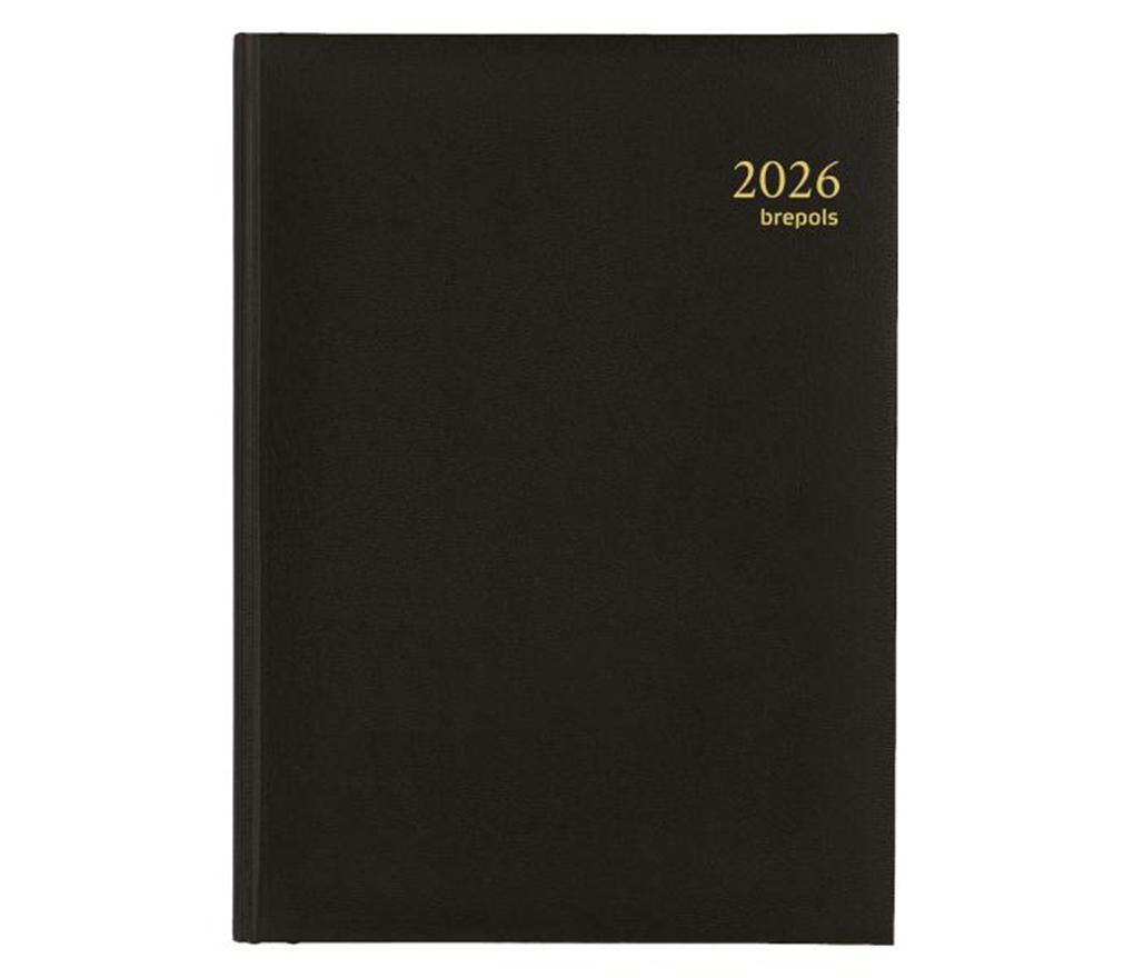 Agenda de bureau Euro [224] 148 x 210 mm 6L 1J/1P Lima noir - Par pièce