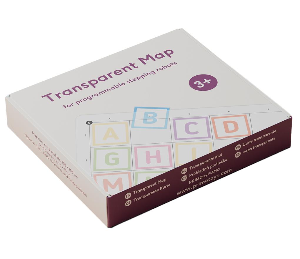 Mat - Cubetto transparante mat - 6 x 6 vakken - per stuk