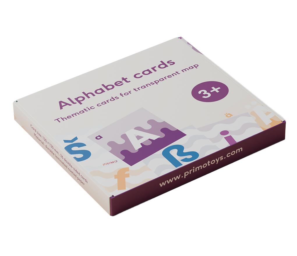 Kaarten - Cubetto themakaarten alfabet - per set