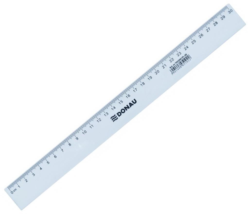 Latten - meetlat - 30 cm - kunststof - per stuk