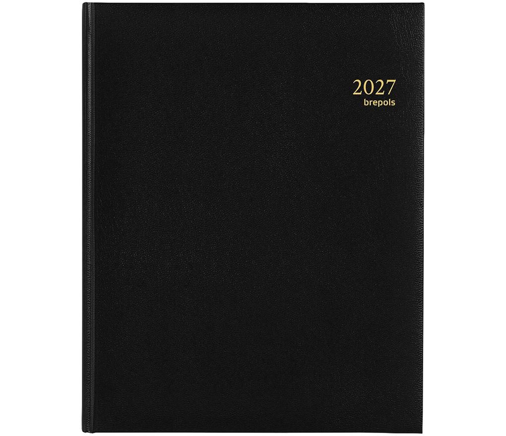 Agenda de bureau Concorde [240] 210 x 270 mm 6L 7J/2P Lima noir - Par pièce