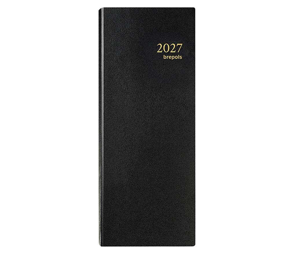 Agenda de bureau Saturnus long [111] 135 x 330 mm 4L 1J/1P Lima noir - Par pièce