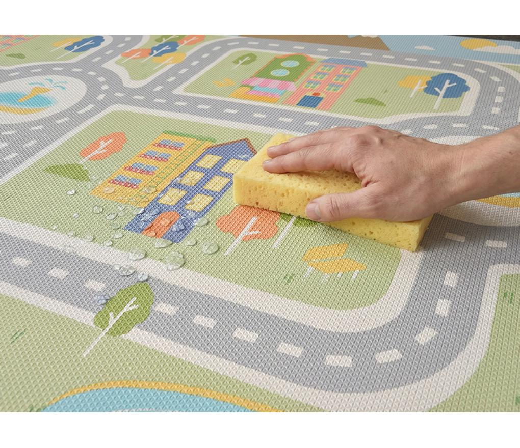 Matten - speelmat - stratentapijt - 140 x 200 cm - foam - per stuk