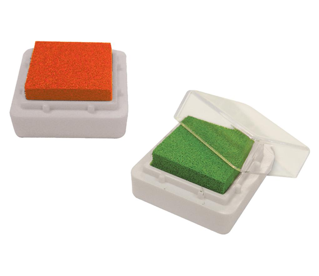 stempels - stempelkussen - miniset - set van 9 assorti