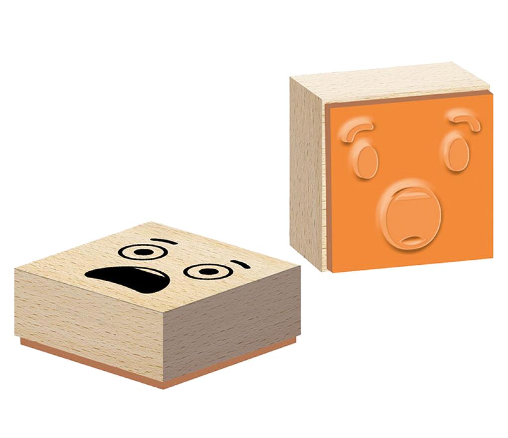 Stempels - emoties - set van 12 assorti