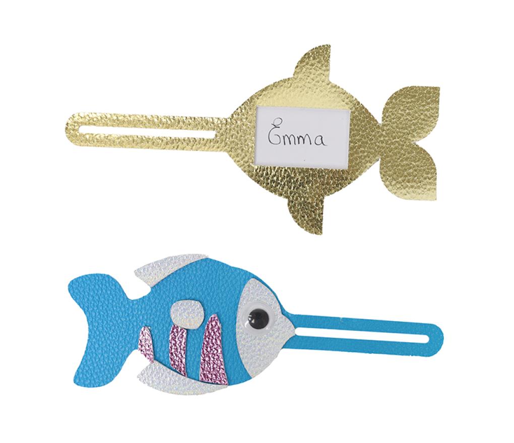 creapapier - lederlook - zelfklevend - oceaan - set van 10 kleuren assorti