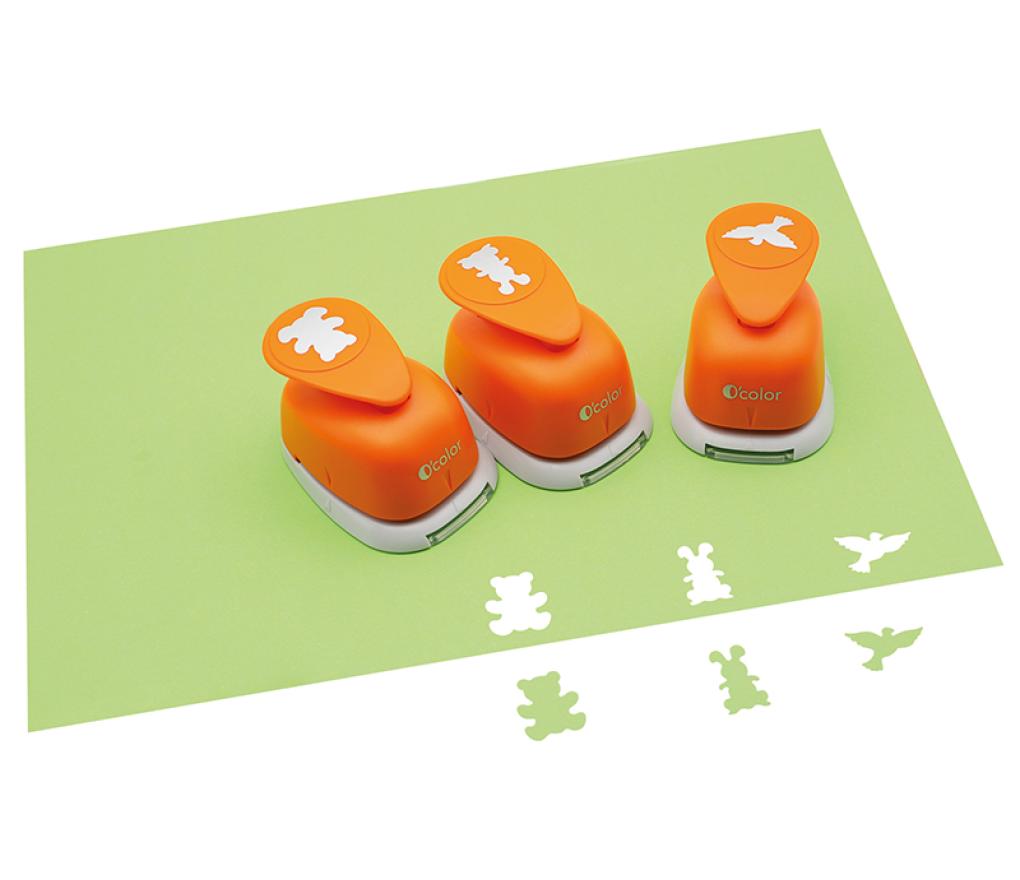 Ponsen - figuurpons - basisset ø 25 mm - set van 10 assorti