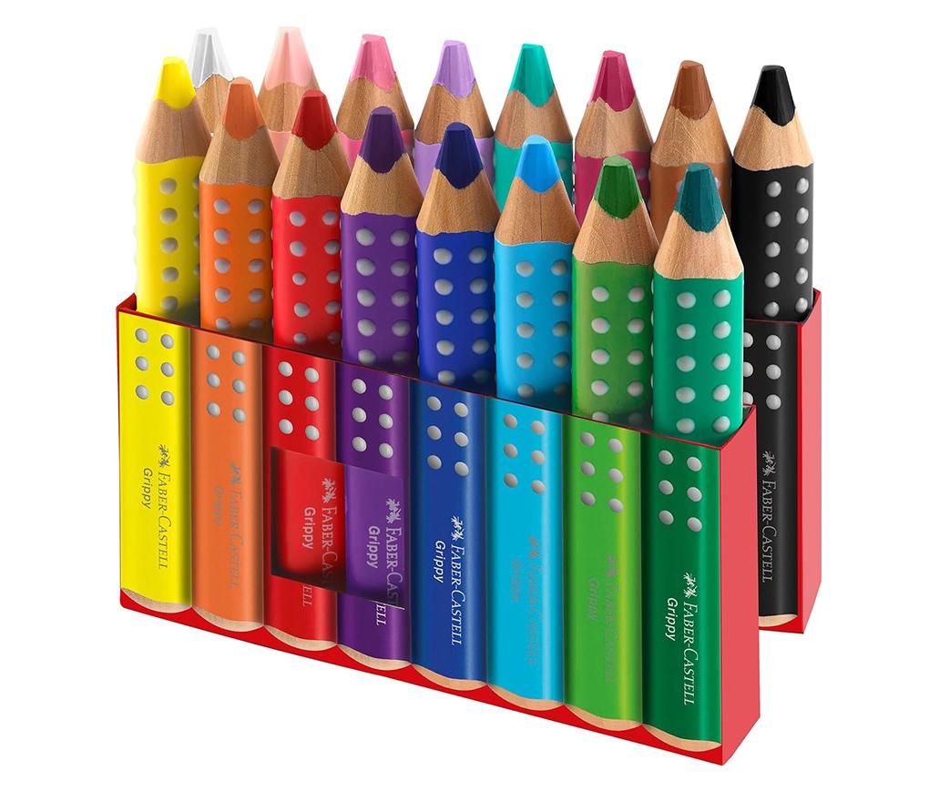 WASPOTLOOD - FABER CASTELL - GRIPPY - 3 IN 1 - SET VAN 16