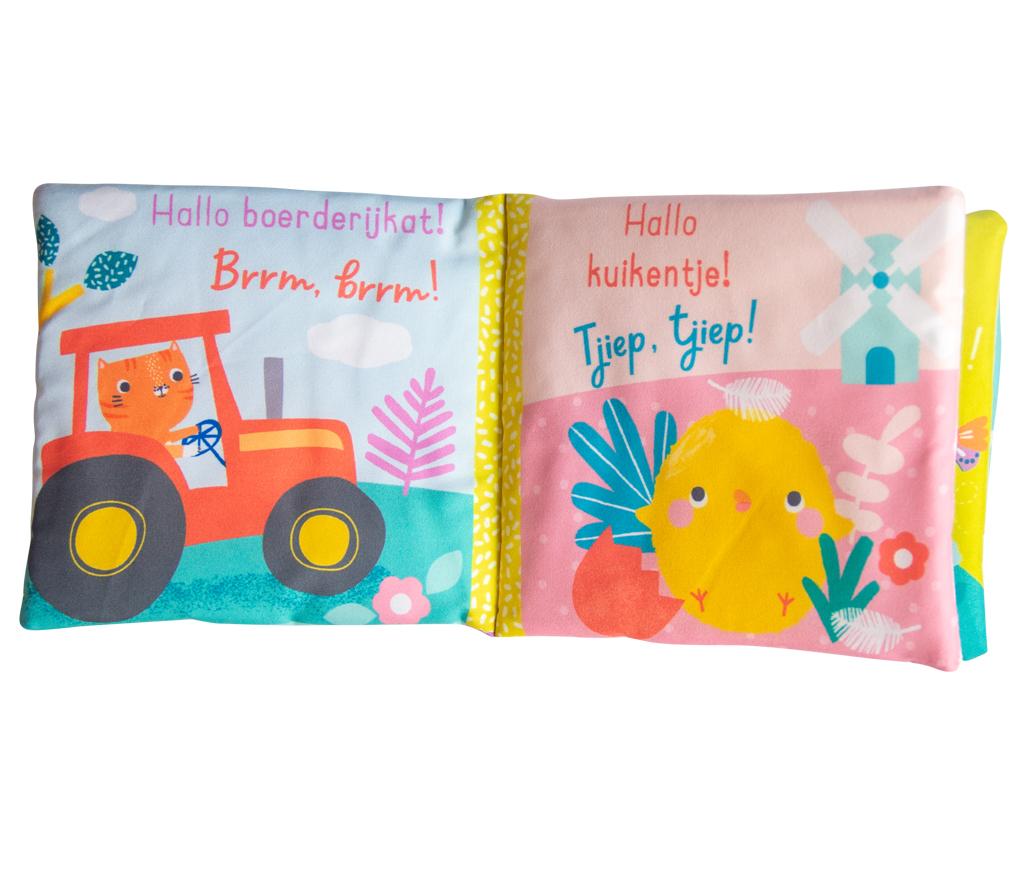 Boek - knisperboekje - De Lantaarn - Op de boerderij - per stuk