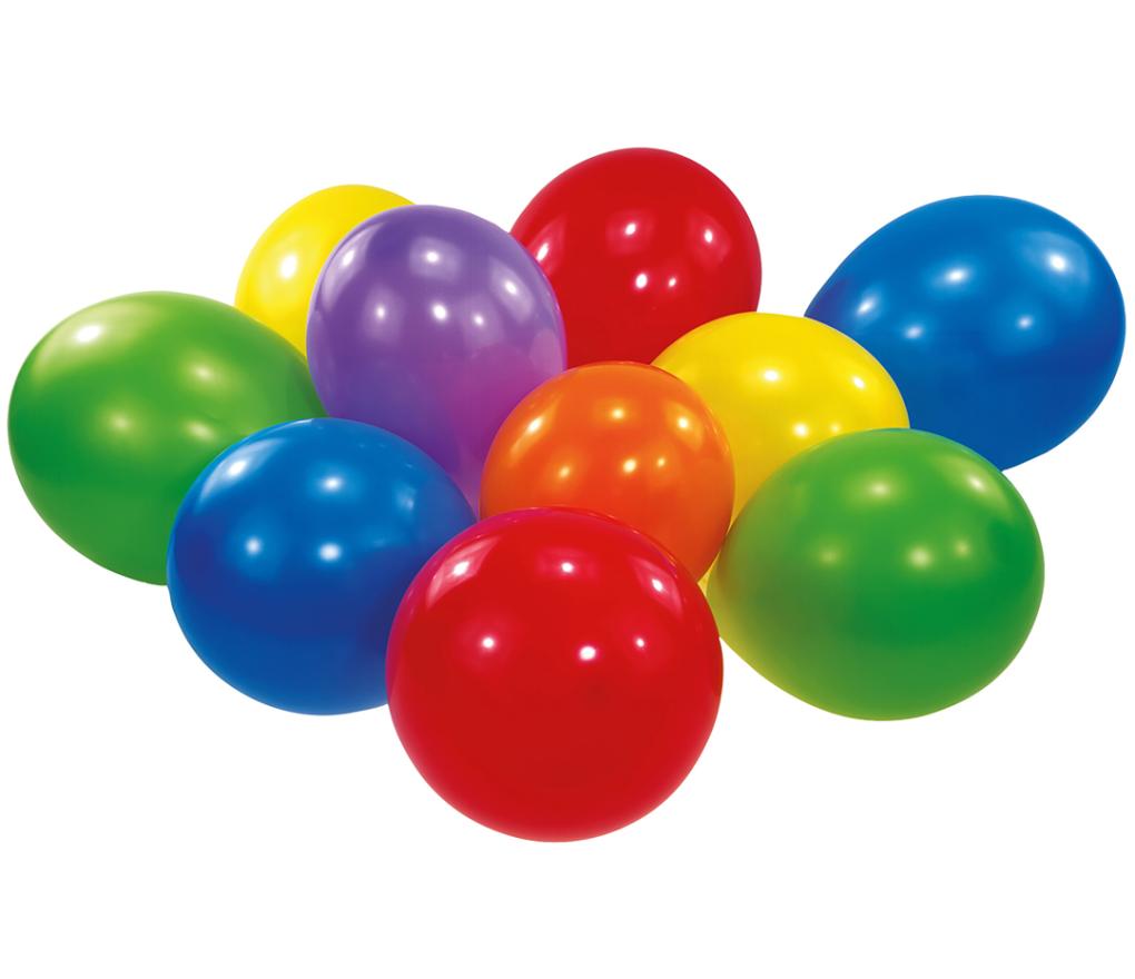 Ballonnen gekleurd diameter 20 cm zak/100 - Per pak