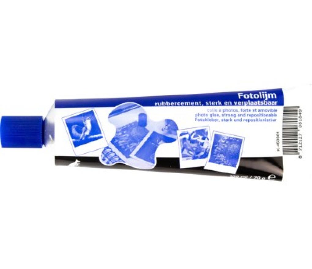 Lijm rubbercement in tube 100 ml - Per stuk