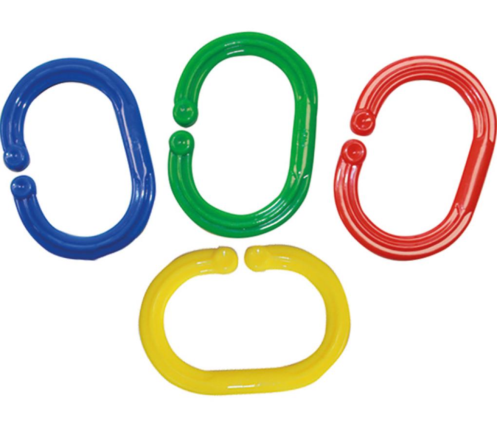 Maxi schakels van 7 cm in 4 kleuren pak/180 - Per stuk
