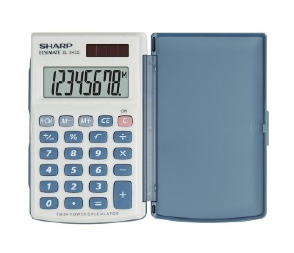 Zakrekenmachine Sharp EL-243S - Per stuk