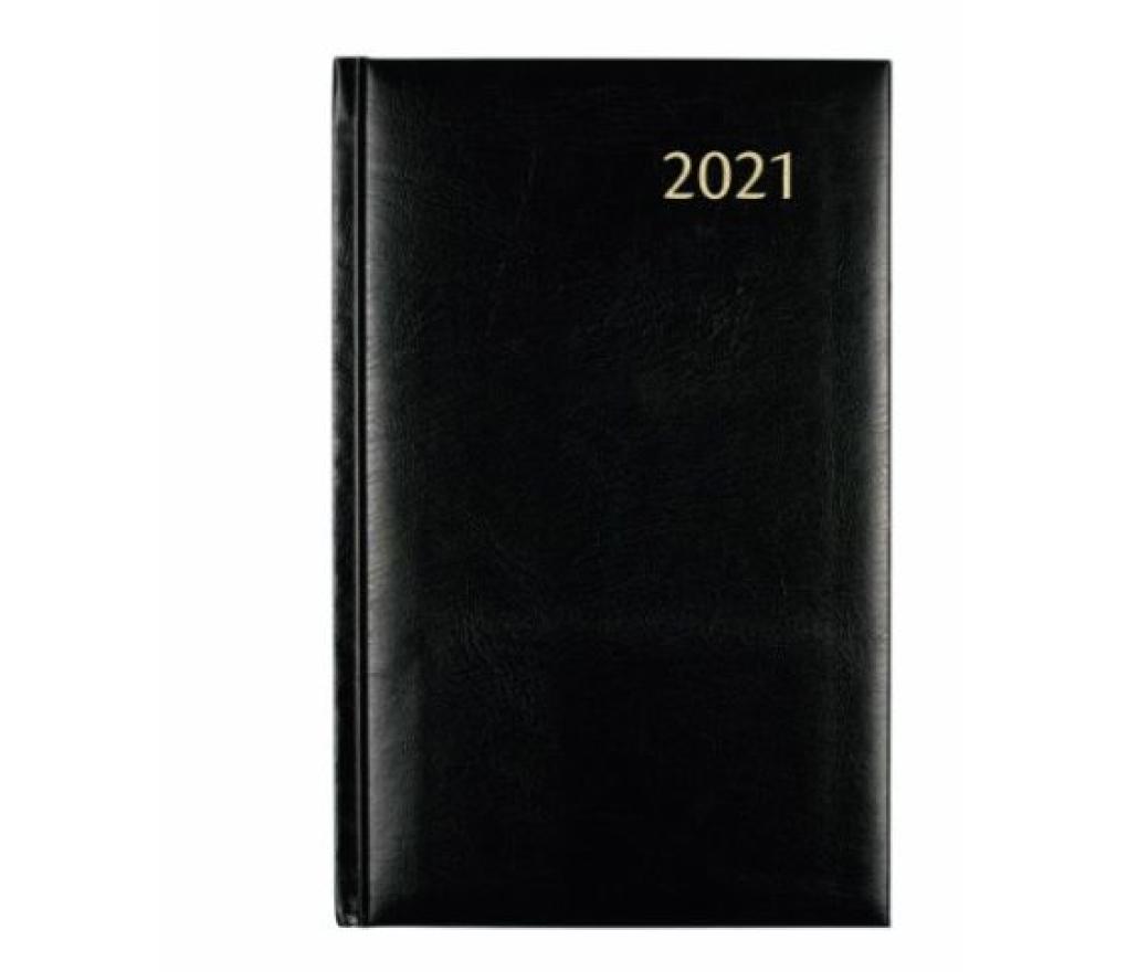 Agenda bureelmodel Daily 140 x 210 mm 1D/1P balacron gewatteerd - Per stuk