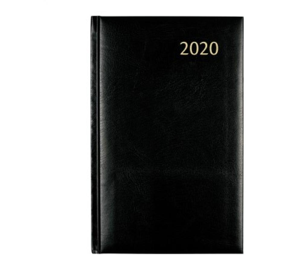Agenda bureelmodel Daily de luxe 140 x 210 mm 1D/1P balacron maandtabs - Per stuk