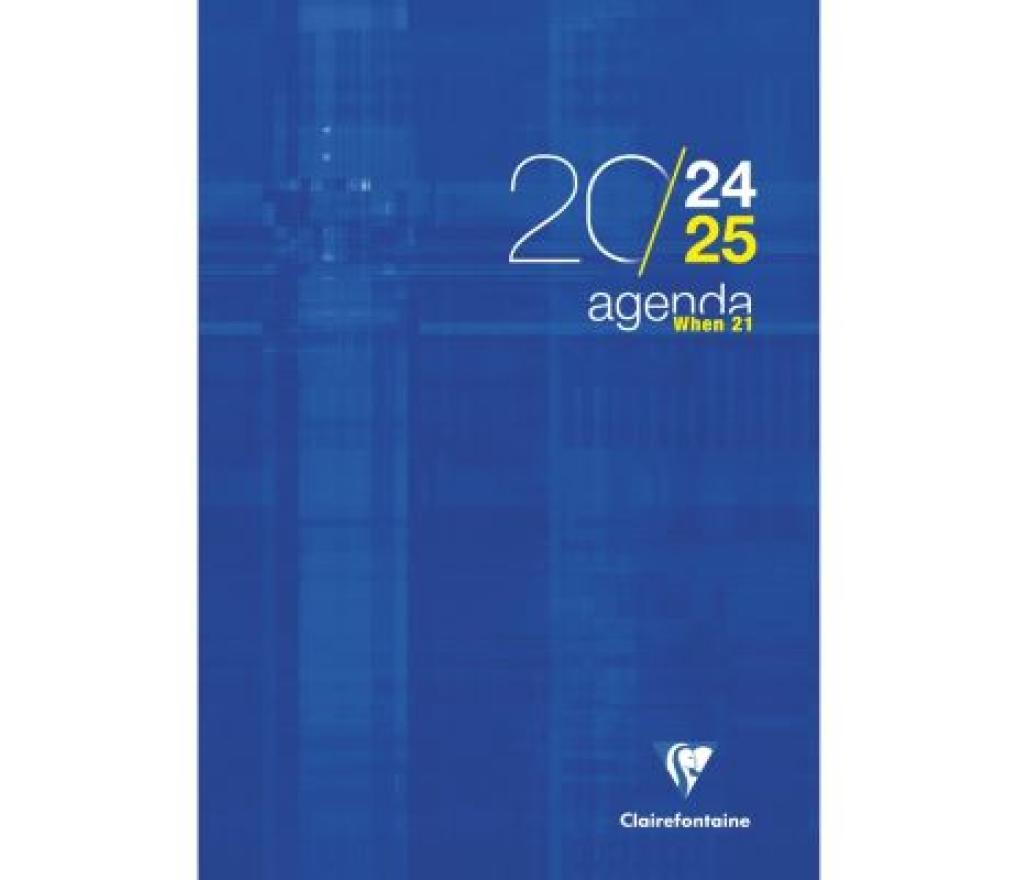 Schoolagenda A4 210 x 297 mm 90 g 56 blad 1 week op 2 blz - Per stuk