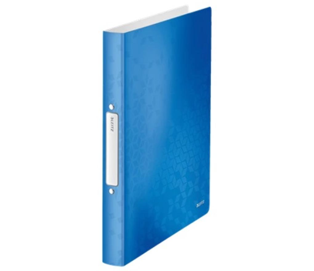Ringmap 2 ringen PP Leitz 4257 WOW blauw - Per stuk