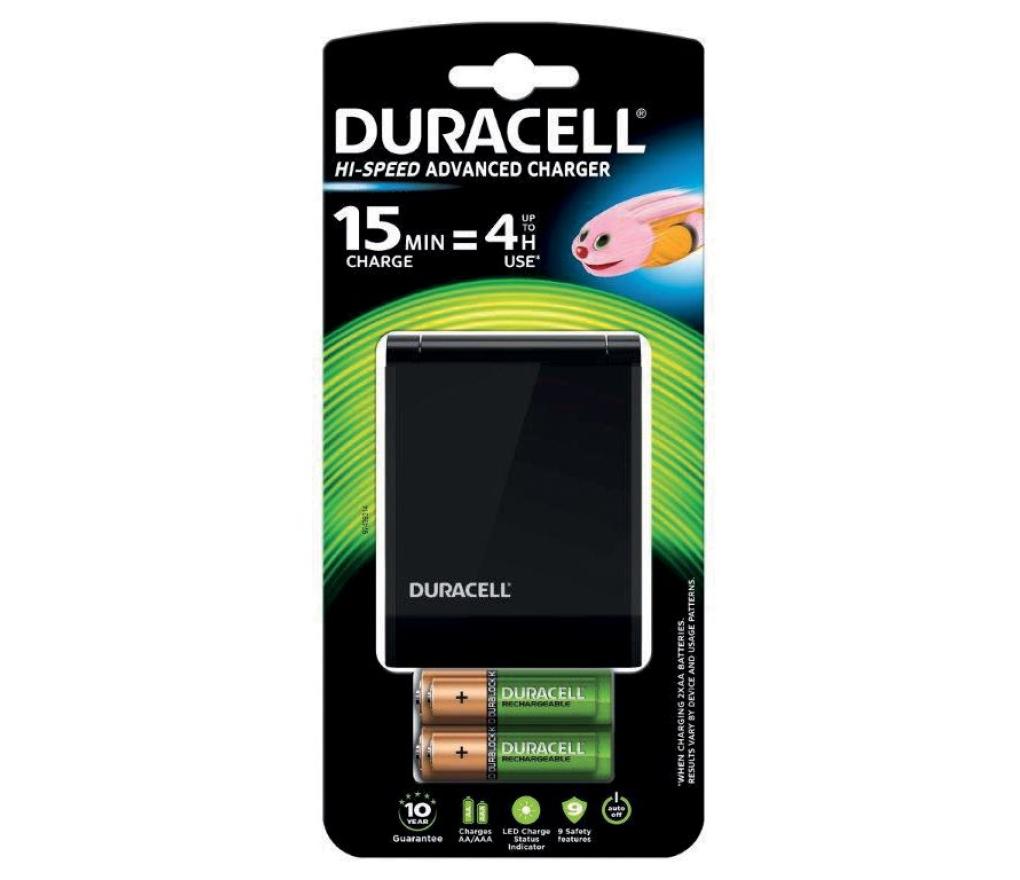 Batterijlader Duracell universeel CEF27 - Per stuk