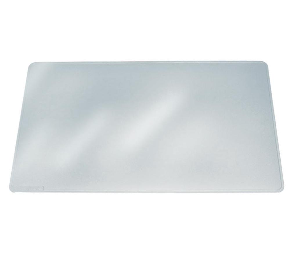 Bureelonderlegger Durable Duraglas 50 x 65 cm PVC transparant - Per stuk